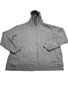 Smiths Workwear XXL Gray Sherpa-Lined Full-Zip Hoodie